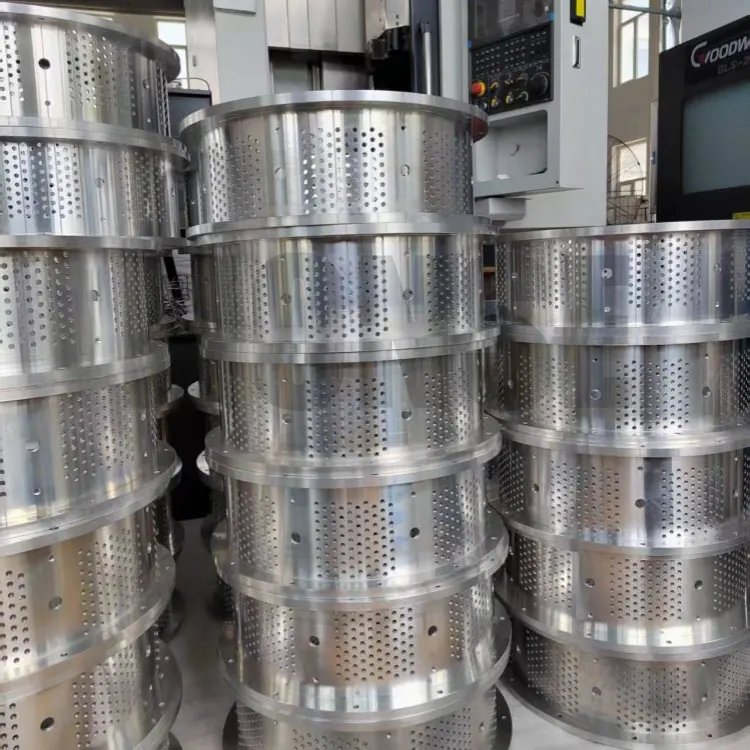 Anneau circulaire d'usinage en aluminium avec une forte productivité