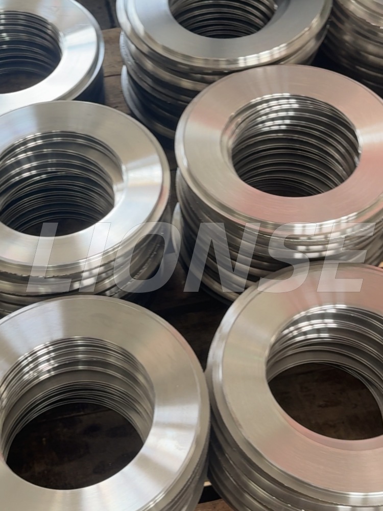 Joint plat en acier inoxydable massif usiné CNC
