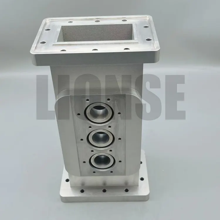 CNC Usining Metal Aluminium Blocs Pièces avec des trous